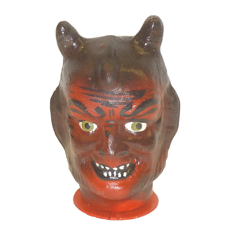 Récipient à bonbons en papier mâché Devil