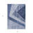 HomeRoots 3' X 5' Navy Blue And Denim Blue Geometric Washable Indoor Outdoor Area Rug