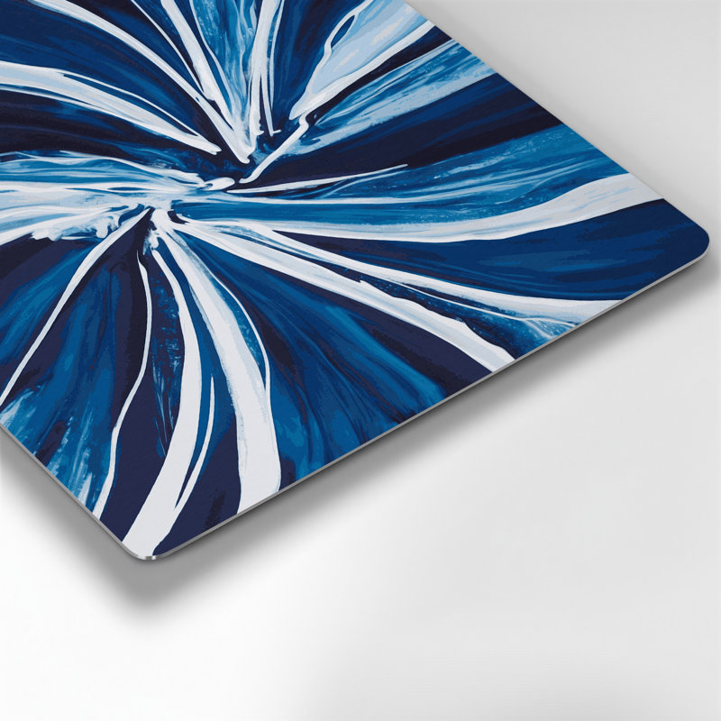 Art mural en métal «Lyrical Abstraction 15», H 16 po x l 16 po