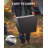 Cyberpit One Pro 25 Inch Smokeless Fire Pit, Wood Burning Fireplaces W/Pull-Out Ash Pan, Portable Outdoor Firepits, Carry Handle For Backyard Patio Camping, Stainless Steel, Black