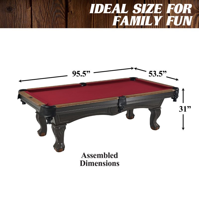 Barrington Arlington 8 ft Pool Table with Playing Accessories