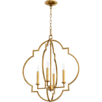 Lustre lanterne à 4 lumières Dooley