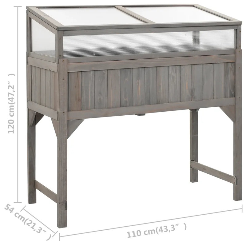 Artee Wood Raised Garden Bed