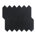 Black Basalt - Long Hexagon - Honed
