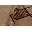 Art Deco Hand Knotted Area Rug in Beige/Brown, Red, Black, Cream/White
