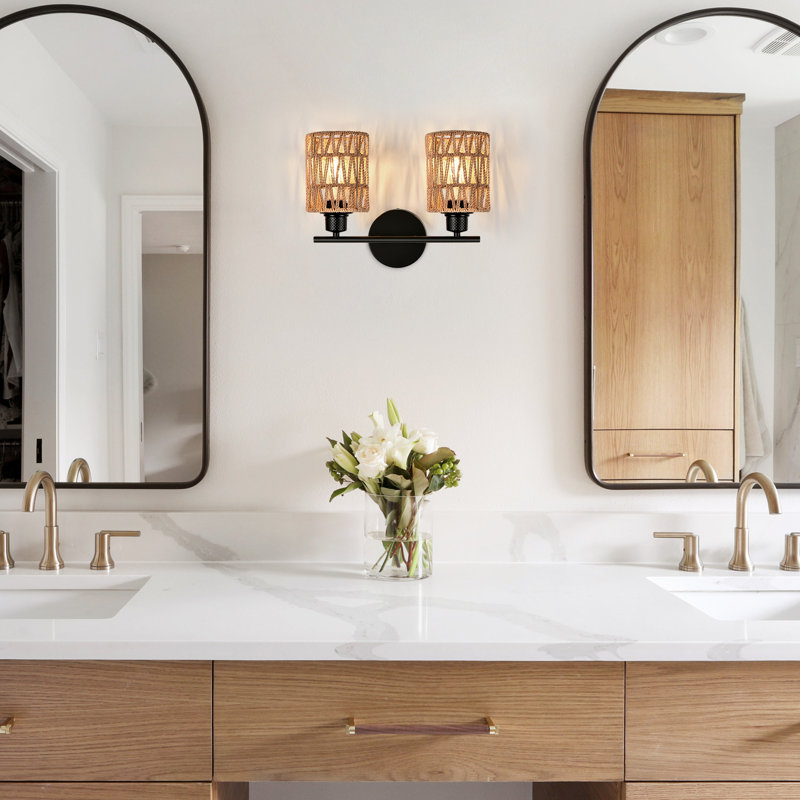 Éclairage pour meuble-lavabo à intensité variable Nafissa, 2