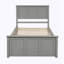 Lit plateforme avec lit gigogne simple-975025690