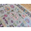 Tapis rectangulaire en laine de conception unique 4 pi x 6 pi 2 po Harnoor
