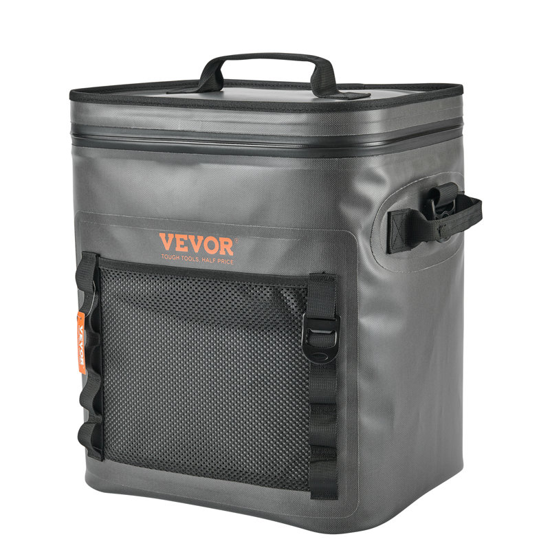 VEVOR 30 Quarts Picnic Tote Bag Cooler in Gray