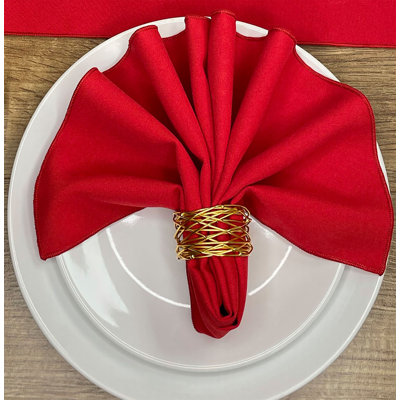 Atara Polyester Solid Colour Square Napkin