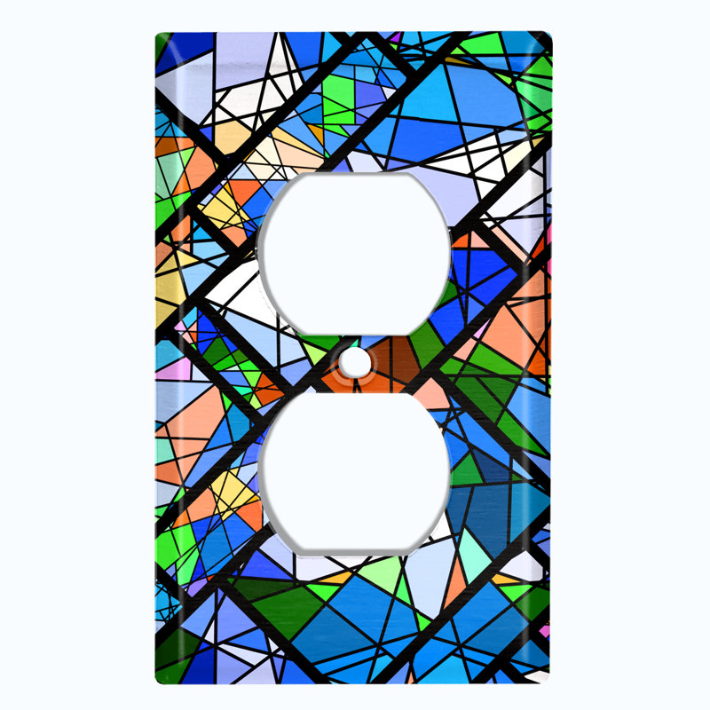 1 - Gang Duplex Outlet Standard Wall Plate