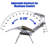 Dauphine Folding Zero Gravity Chair