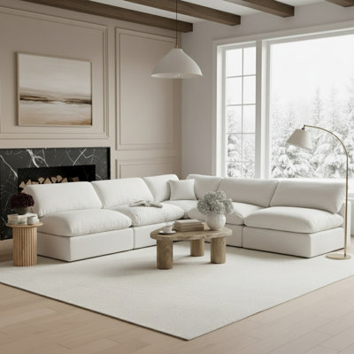 Ismayil 5 - Piece Upholstered Sectional
