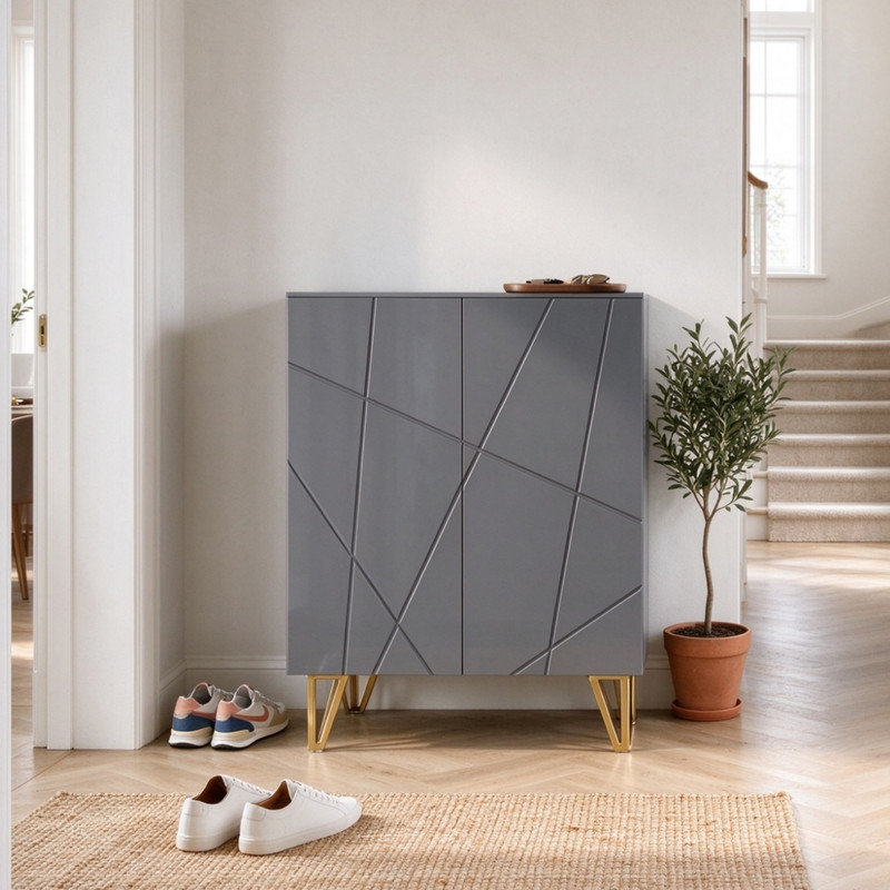 20 Pair Shoe Storage Cabinet