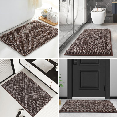 Radhika Chenille Non-Slip Bath Rug