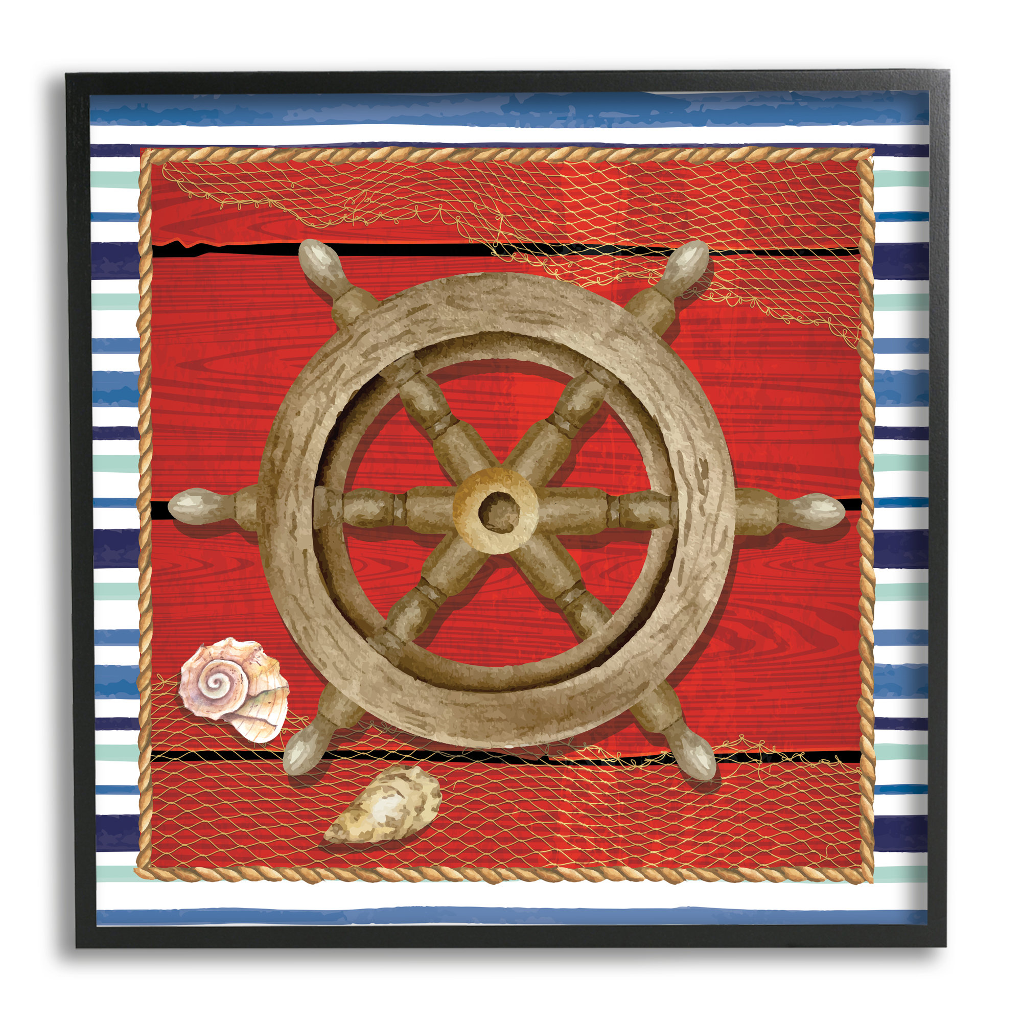 Wood Badge Plaque - Stripes Design - Vertical