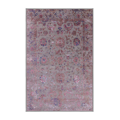 Tapis oriental brun / bleu