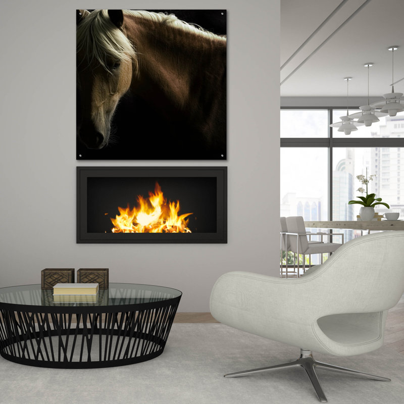 «Spirit Horse» par Tony Stromberg, H 36 po x l 36 po x P 0,2 po