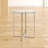 Vickiana Glass Top End Table