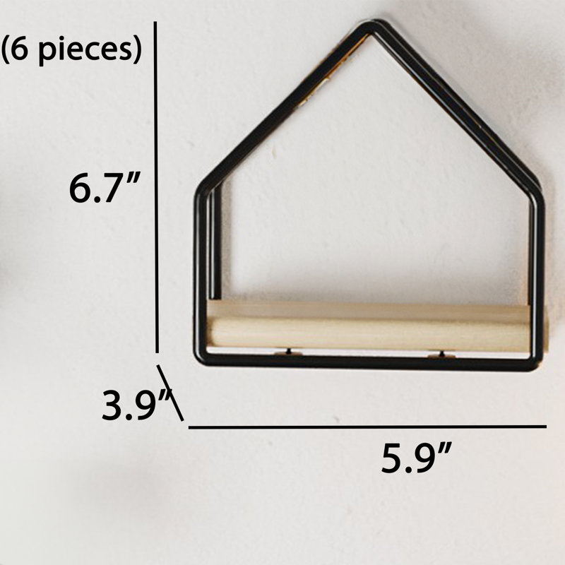 Jinhee Solid Wood Floating Shelf