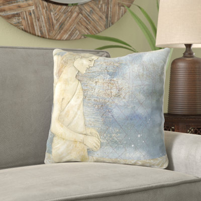 Larisa Outdoor Reversible Throw Pillow