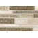 Olive Engineered Stone Linear Mosaic Tile