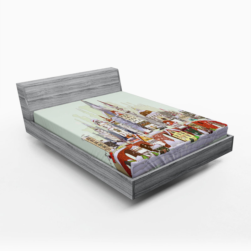Microfiber Fitted Sheet, Queen Fitted Sheet