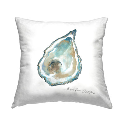 Coussin Pacific Oyster on White