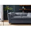 Laverton 3 Seater Velvet Flared Arm Sofa-1735297234