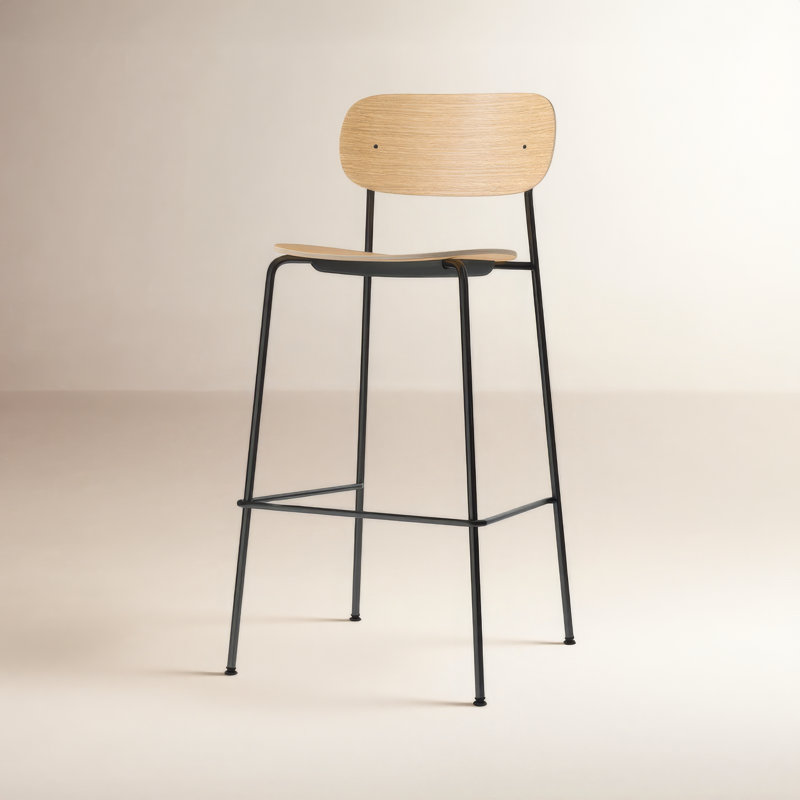 Co Stool with Metal Frame