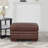 Dillon Leather Ottoman