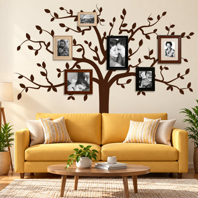 Décalcomanie murale chambre d’arbre family