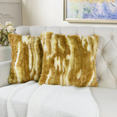 Abstract Square Cushion Cover