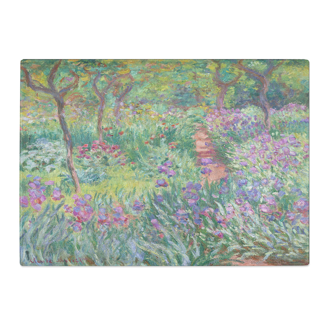 Garden in Giverny by Claude Monet Chopping Board