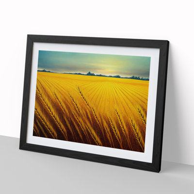 Beauty Of A Wheat Field Vol.3 - Single Picture Frame Print