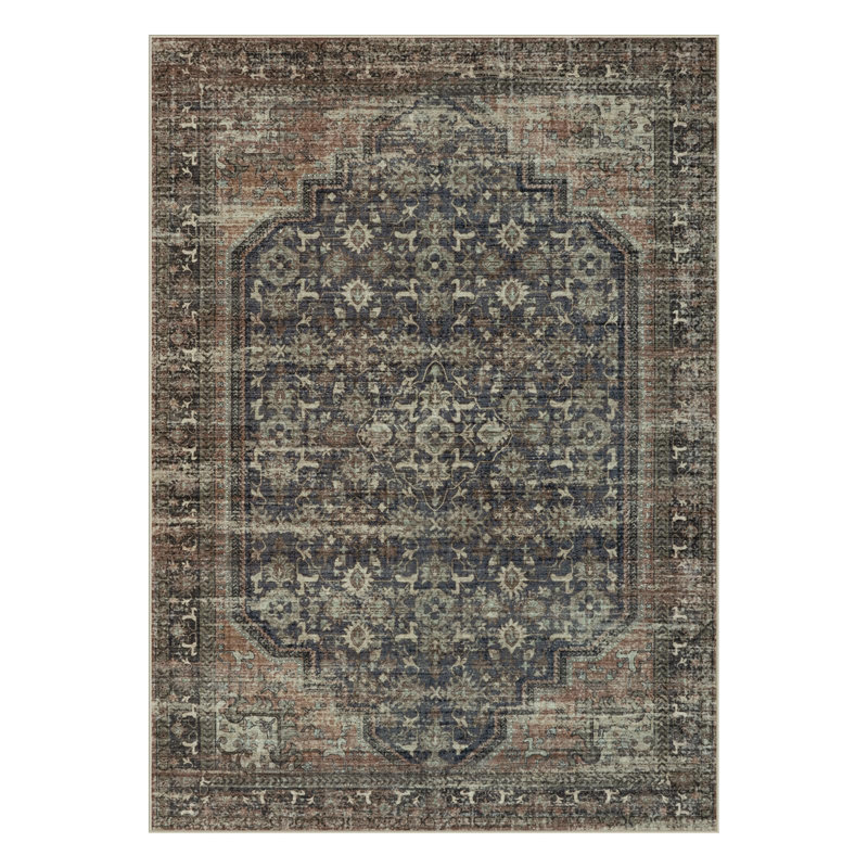 Tapis bohème Watte, Rectangle 5 pi x 7 pi