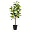 Citronnier artificiel en pot 28 po