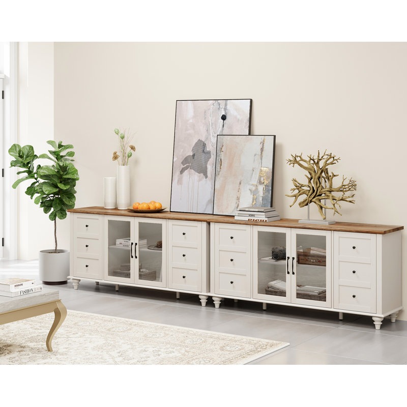 Crédence de rangement l 115,8 po Wilma