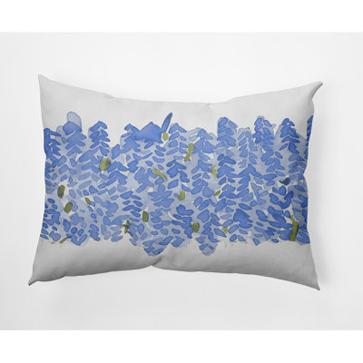 Flower Bell Flower Bell Bunch Rectangular Pillow Cover and Insert