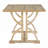 6-Piece Retro Rectangular Dining Table Set-1278673842