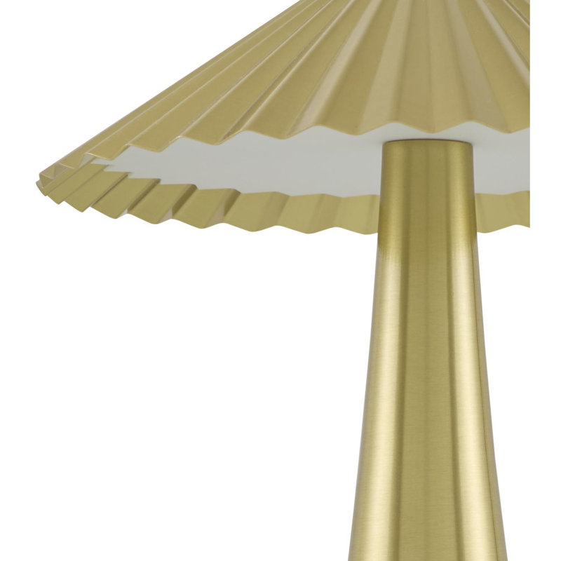 Chafdar Table Lamp, Brass