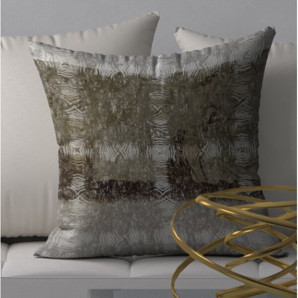 LeRoi Products Abstract Reversible Throw Pillow | Wayfair