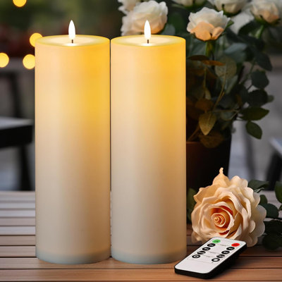 Flameless Pillar Candle