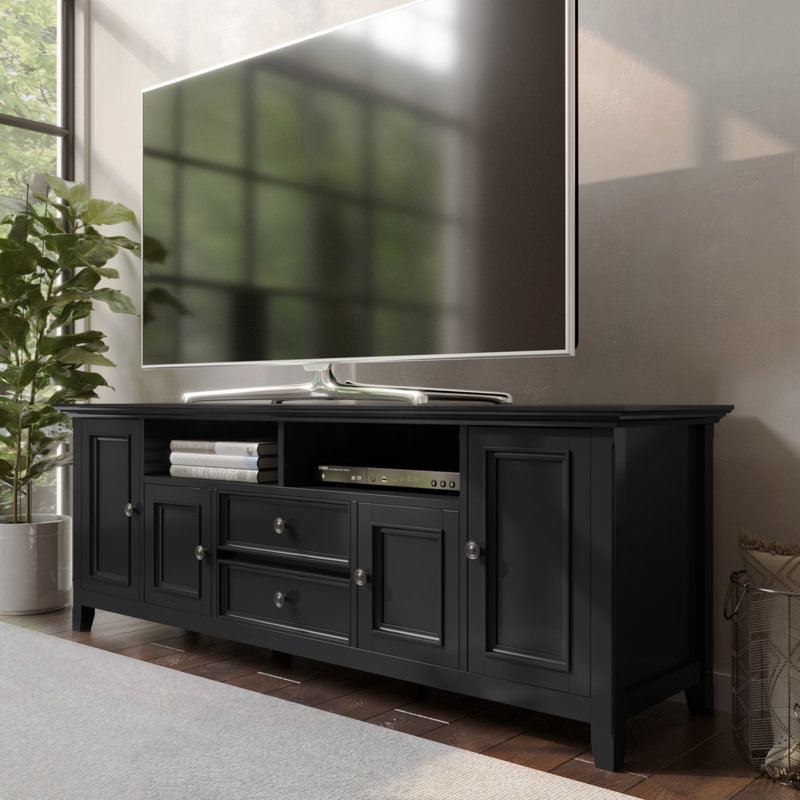 Amherst - 72" Wide TV Media Stand, Black