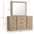Hedrick 9 Drawer Dresser With Mirror