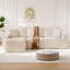 3 Seater Corduroy Sofa & Chaise-2081775883
