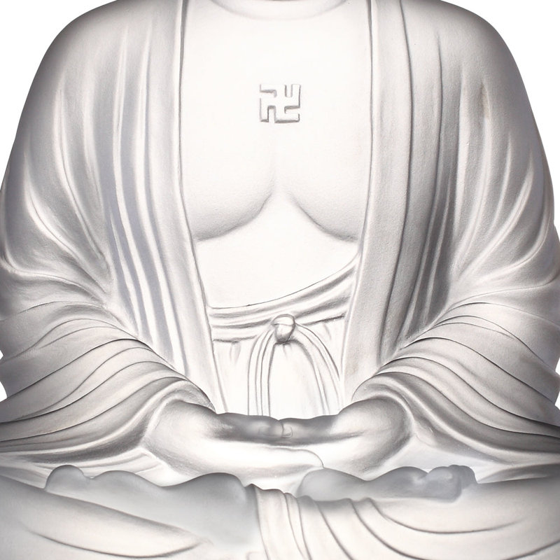 Figurine Signature, Blanc poudre, 3