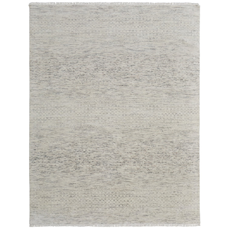 Branson Wool Area Rug in Beige