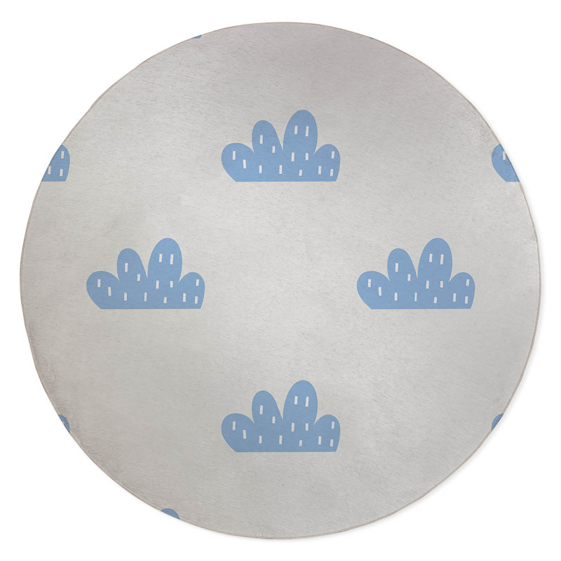 Tapis de jeu Stega Cloud Kids, Rond 5 pi
