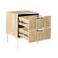 ROYALLA 40cm W Manufactured Wood Bedside Table